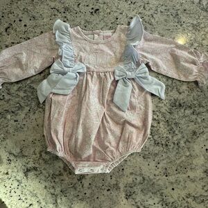 Stitchy fish monogrammed bubble